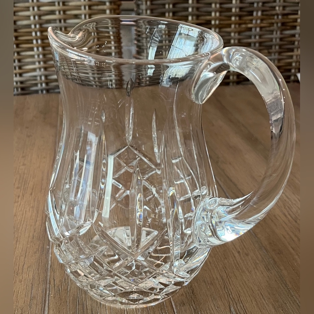 Waterford Lismore‎ Crystal 64oz Pitcher Vintage But New With Tags